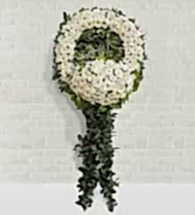 Beyaz Gerbera Çelengi